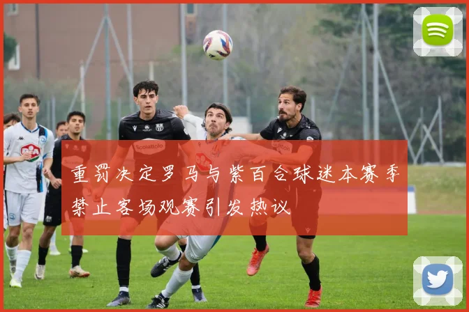 重罚决定罗马与紫百合球迷本赛季禁止客场观赛引发热议