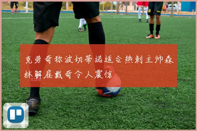 克劳奇称波切蒂诺适合热刺主帅森林解雇戴奇令人震惊