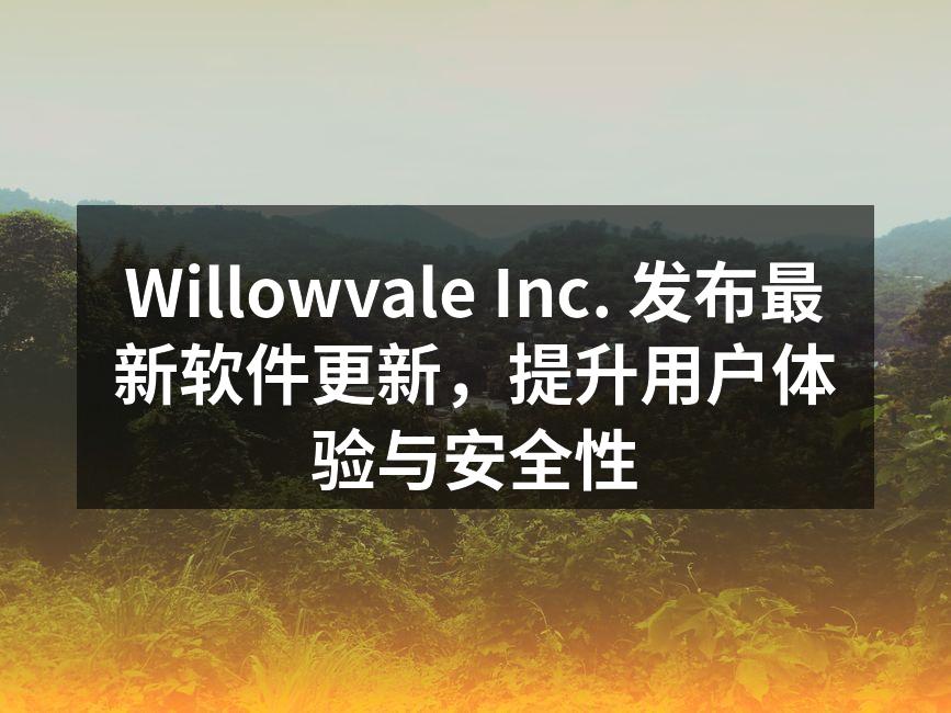 新软件更新界面展示